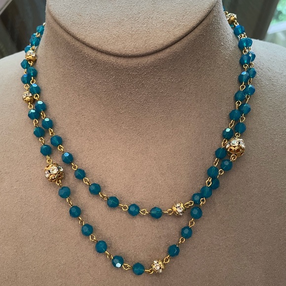 Virgins Saints & Angels Jewelry - Virgins Saints and Angels crystal & bead necklace